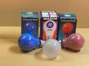 40W BC set Red, White and Blue