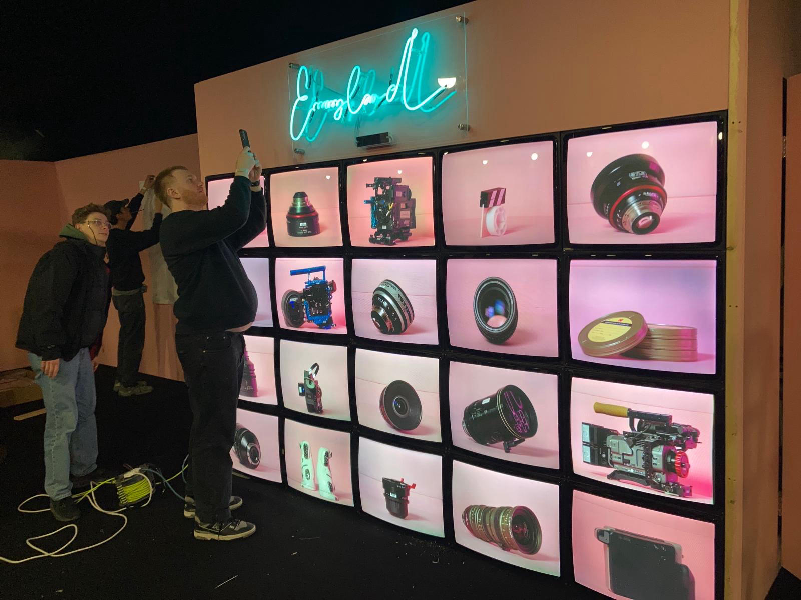 Image of A massive videowall for Emmyland at BSC Expo London