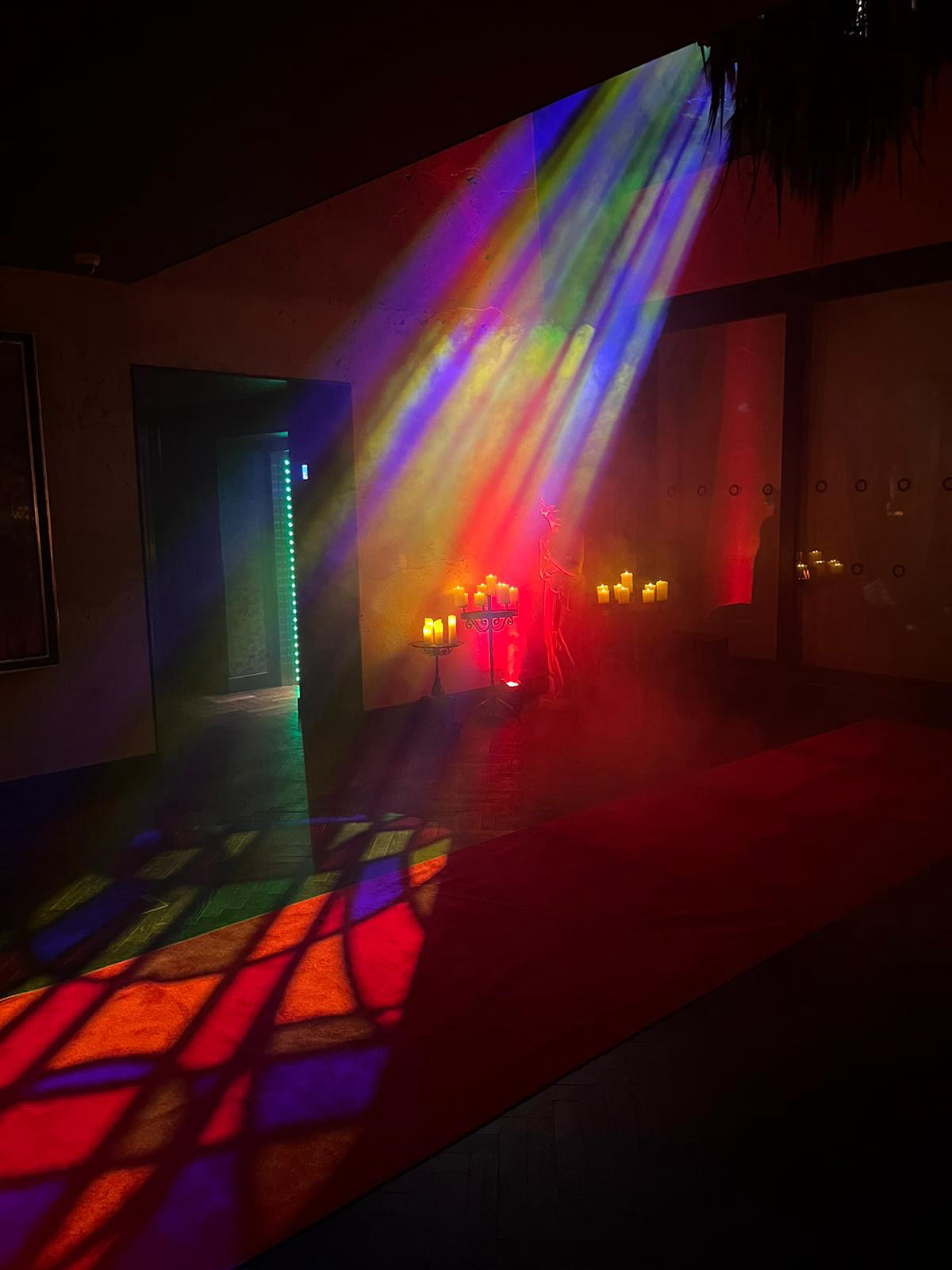 Halloween at a luxurious and exotic hotel in Fitzrovia, London