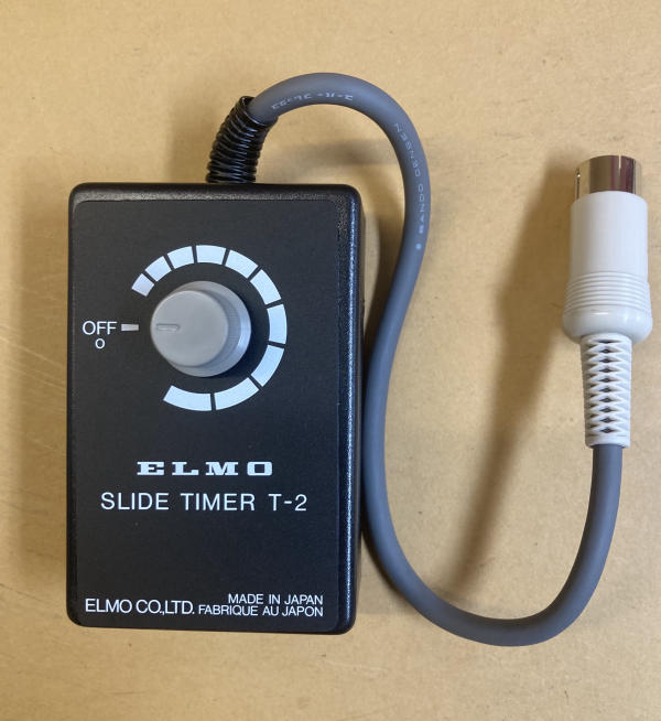 Interval timer for Kodak S-AV and Elmo Omnigraphic