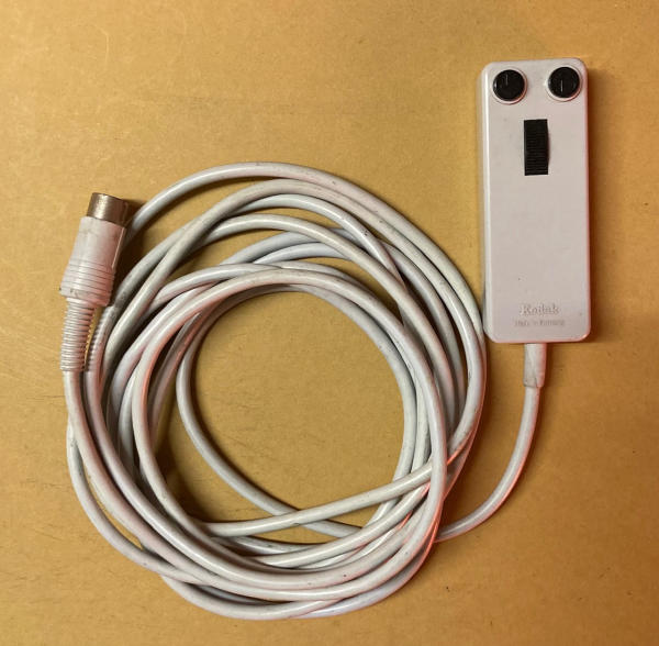 Kodak remote control for SAV slide projector