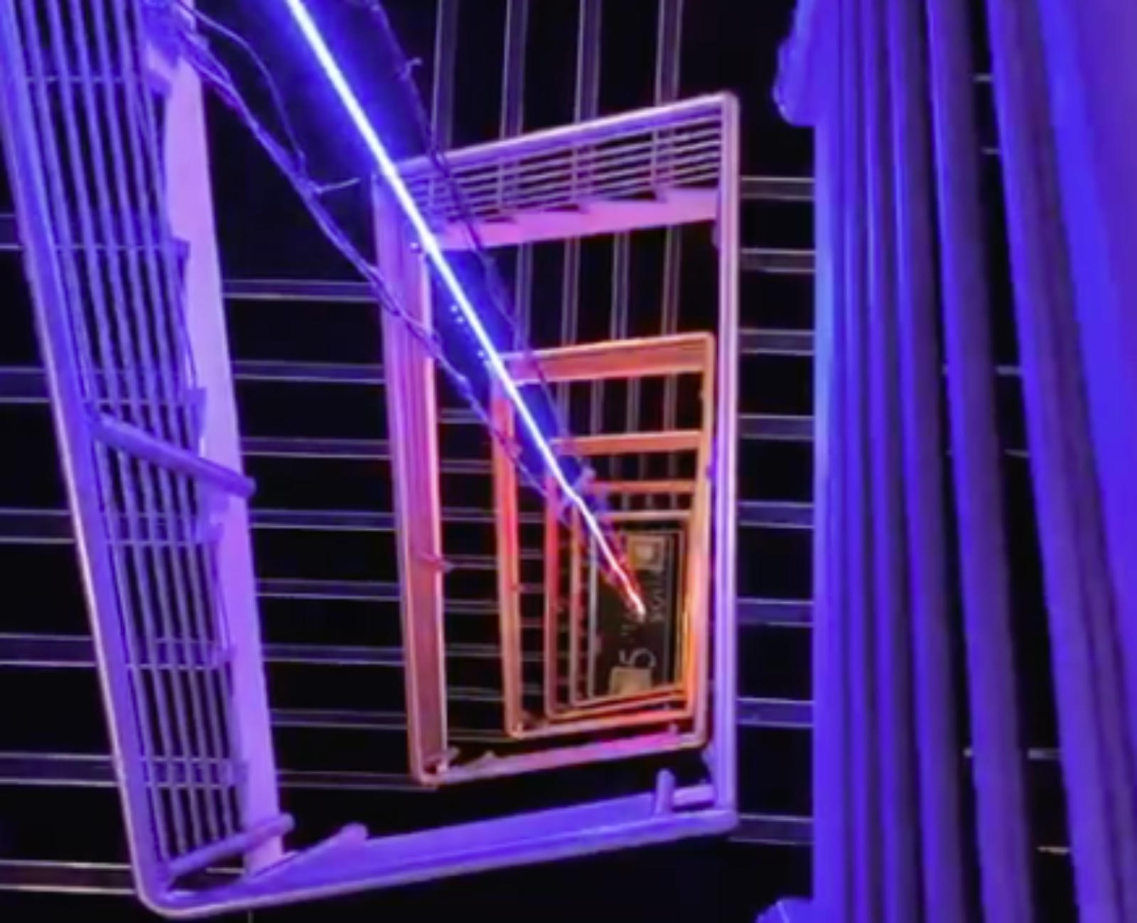 LED stairwell