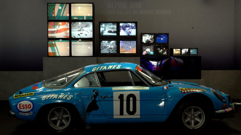 Image of A TV Wall with 51 synchronised CRT monitors