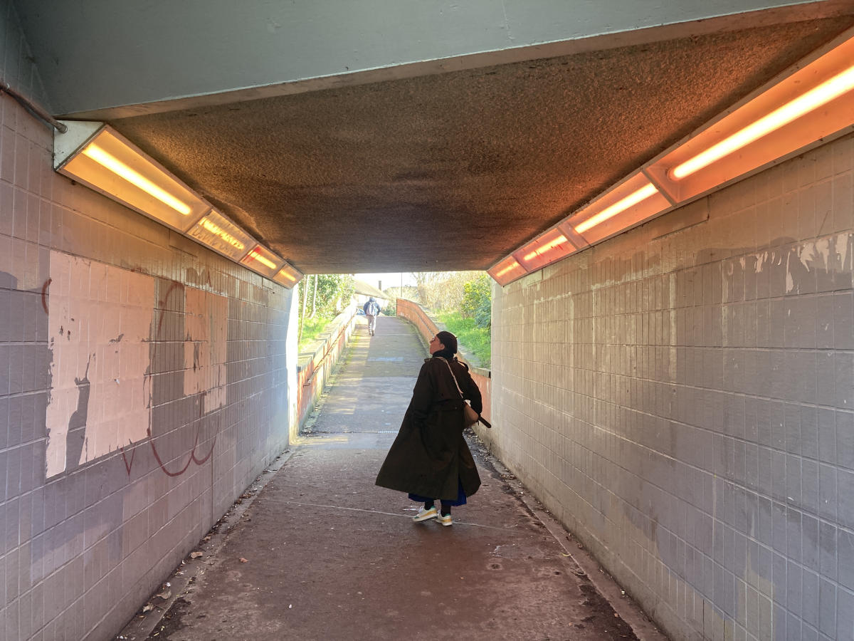 Re-visting 'Lark' a lighting and sound scheme for an underpass