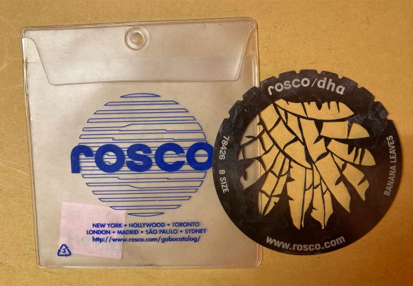 Rosco Banana Metal Gobo