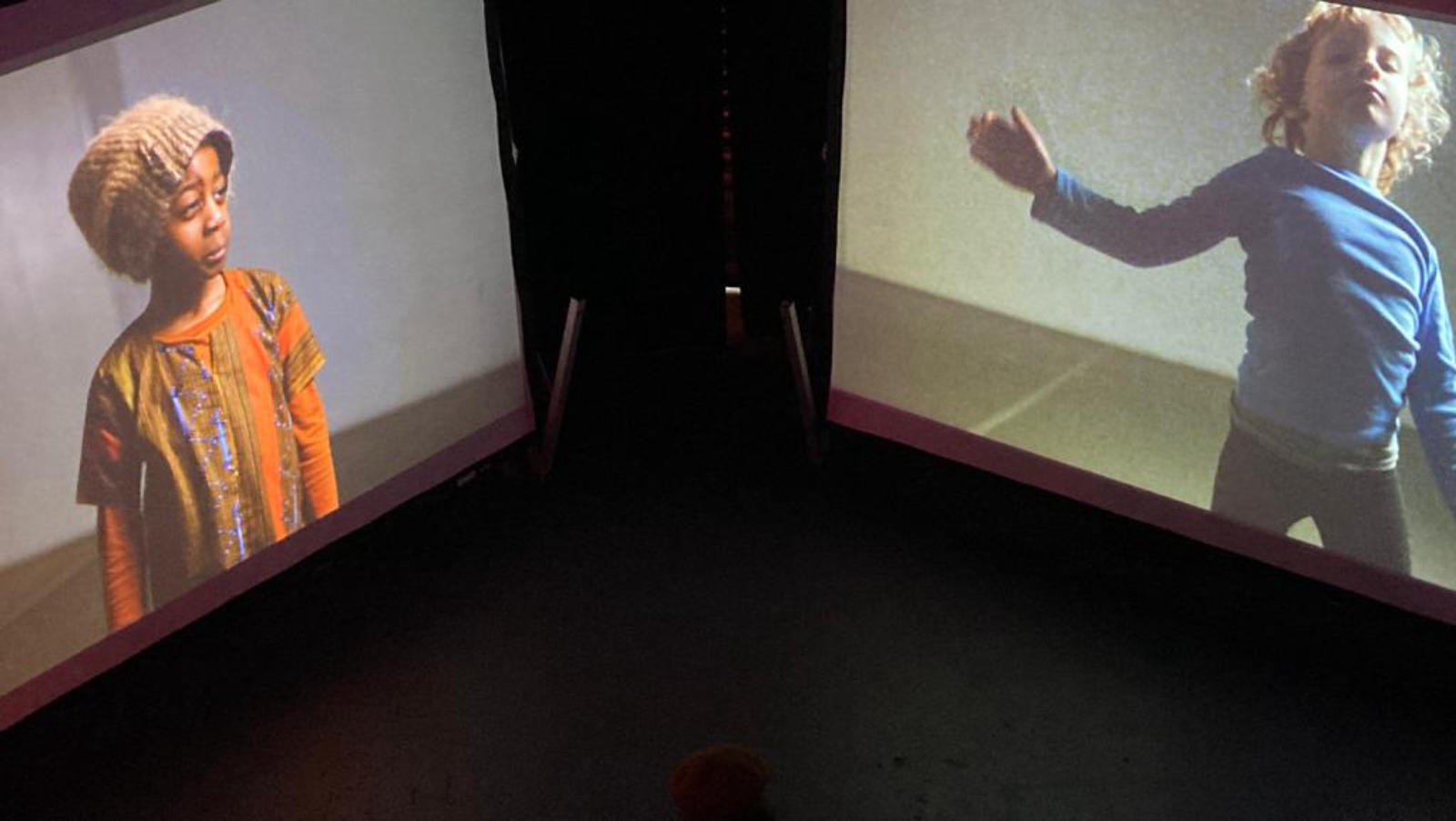 Test for a projection artwork